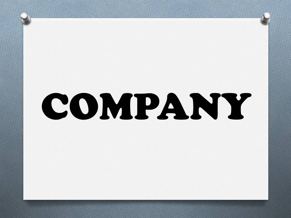 WHAT IS COMPANY