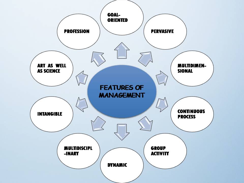 Salient Features Of Management