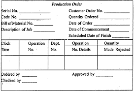 manufacturing order template