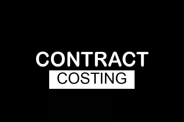 CONTRACT COSTING