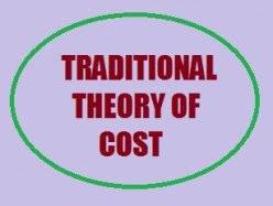 TRADITIONAL THEORY OF COST