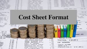 cost sheet format