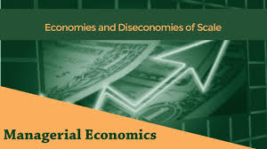 ECONOMIES AND DISECONOMIES OF SCALE