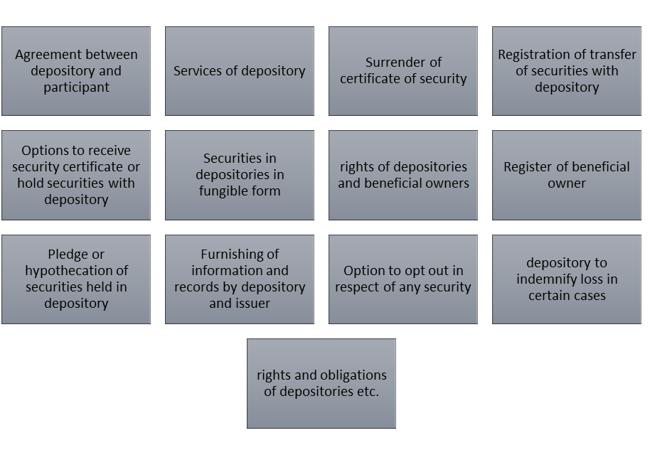 DEPOSITORIES ACT 1996 NOTES