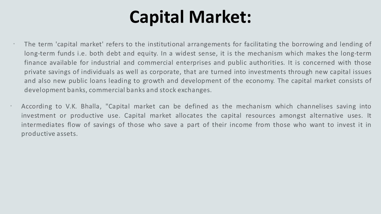 research paper on money market in india