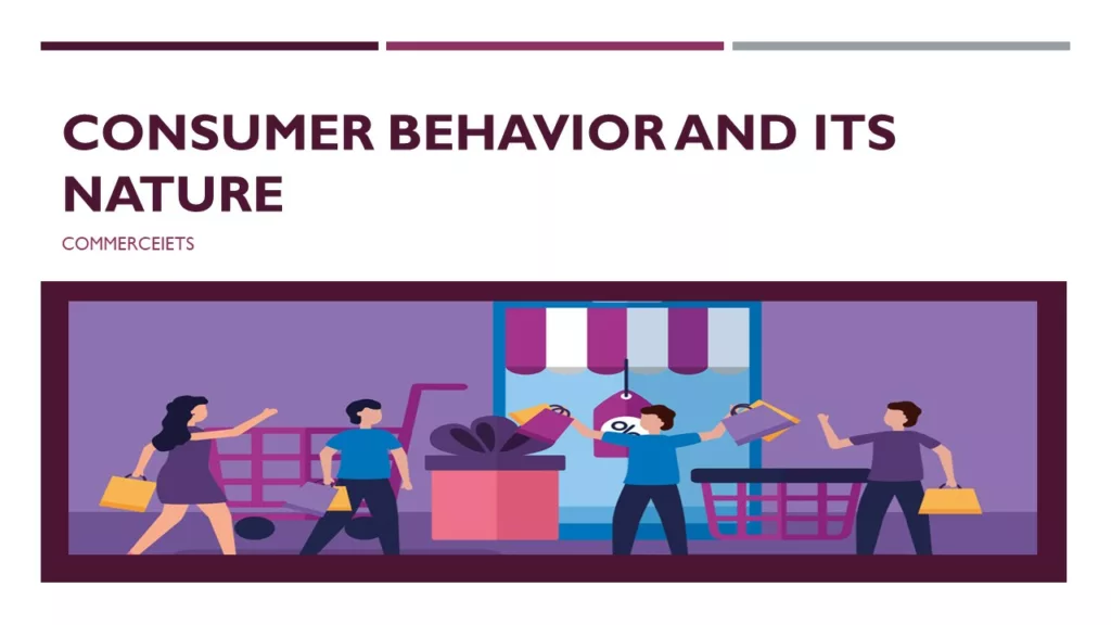 NATURE OF CONSUMER BEHAVIOR