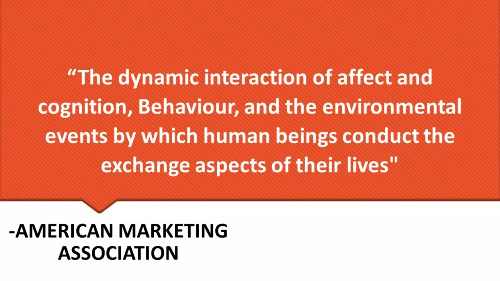 DEFINE CONSUMER BEHAVIOR