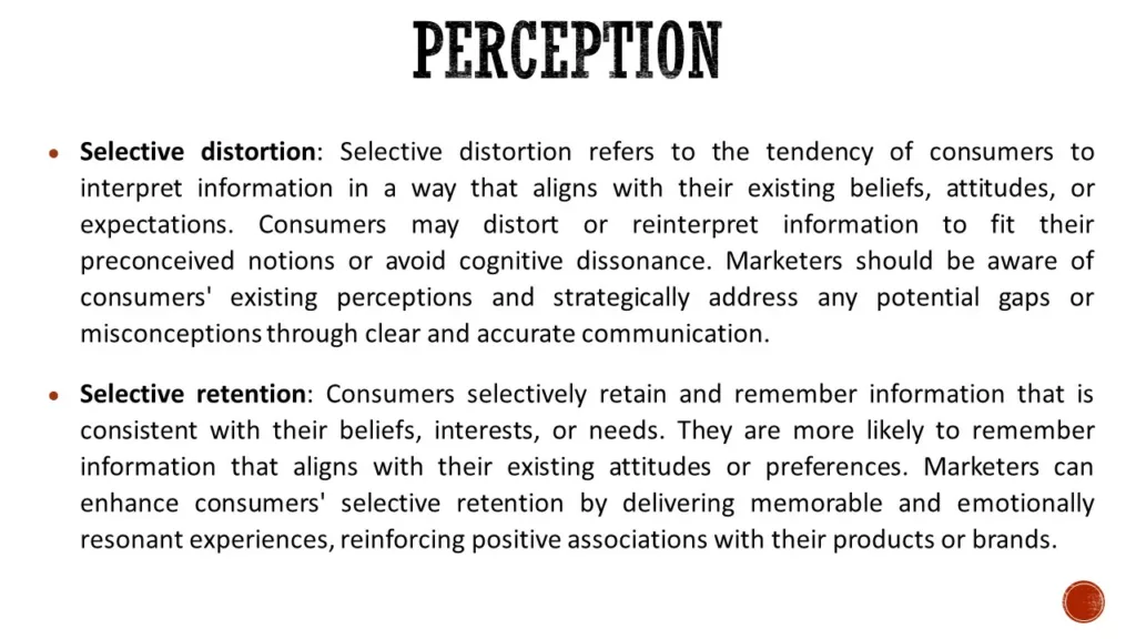 PERSONAL DETERMINANTS OF CONSUMER BEHAVIOR