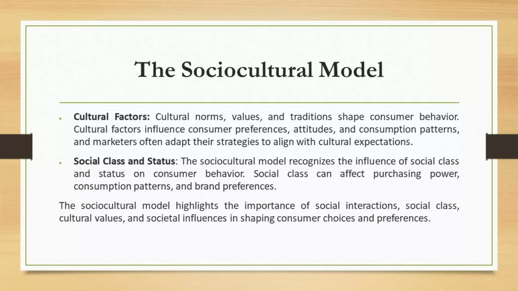 MODELS OF CONSUMER BEHAVIOR PDF