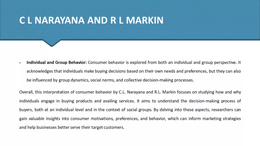 DEFINE CONSUMER BEHAVIOR