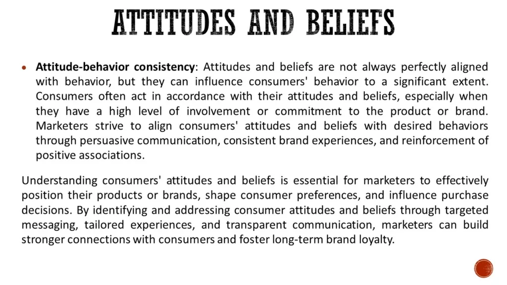 PERSONAL DETERMINANTS OF CONSUMER BEHAVIOR