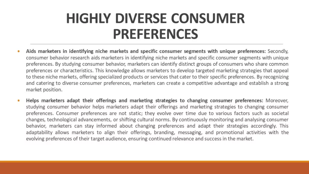 NEED FOR STUDYING CONSUMER BEHAVIOUR IN MARKETING