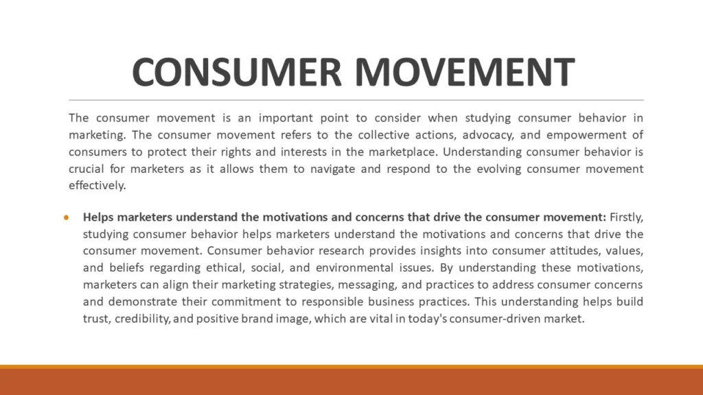 NEED FOR STUDYING CONSUMER BEHAVIOUR IN MARKETING