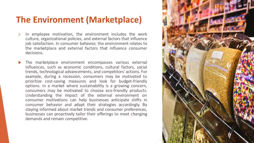 ELEMENTS OF MOTIVATION IN CONSUMER BEHAVIOUR