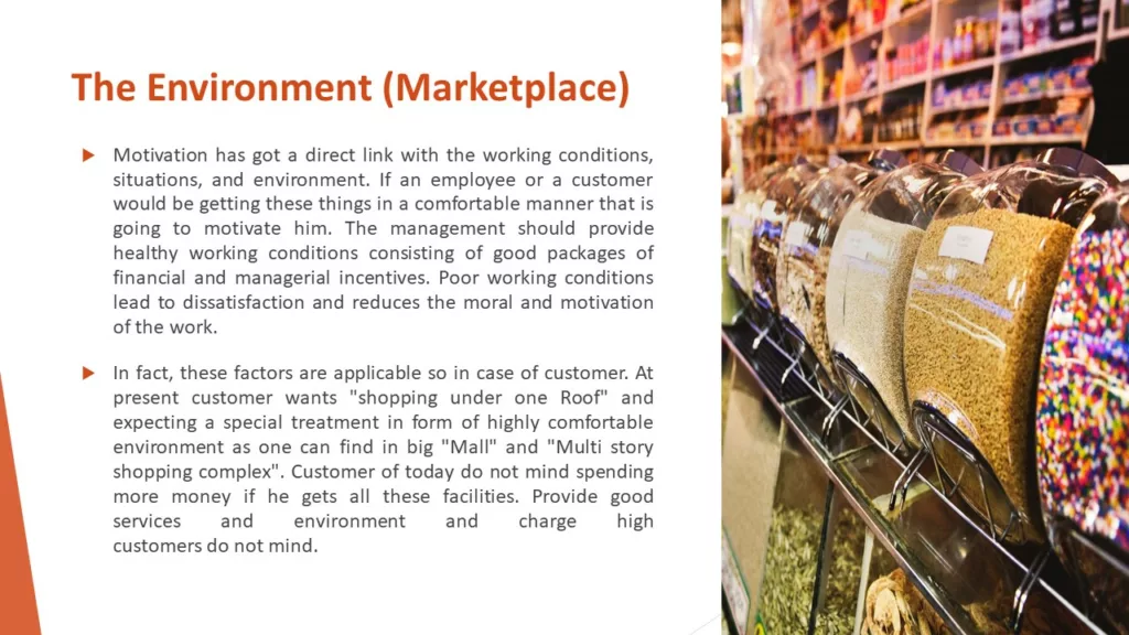 ELEMENTS OF MOTIVATION IN CONSUMER BEHAVIOUR