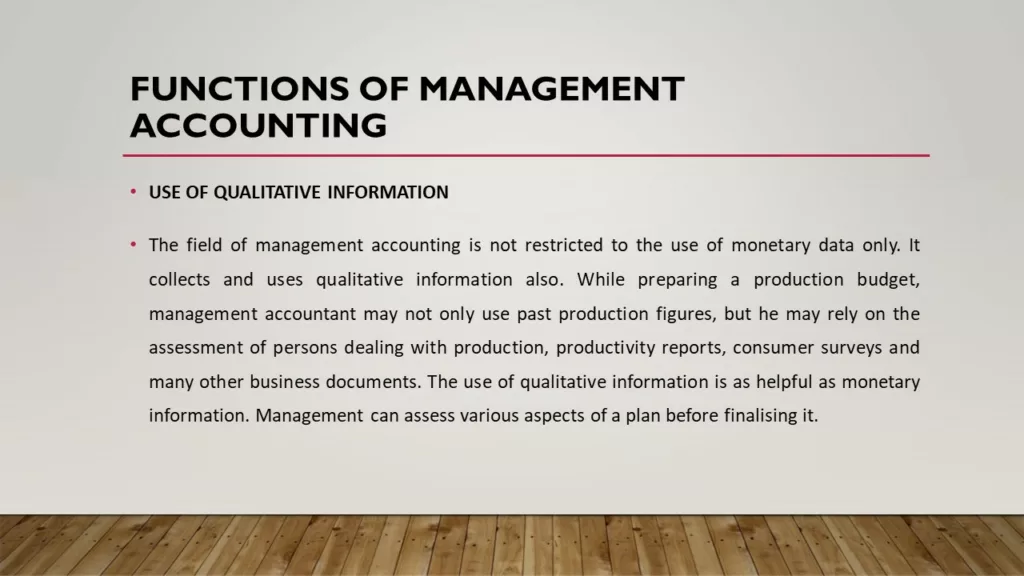 FUNCTIONS OF MANAGEMENT ACCOUNTING PDF