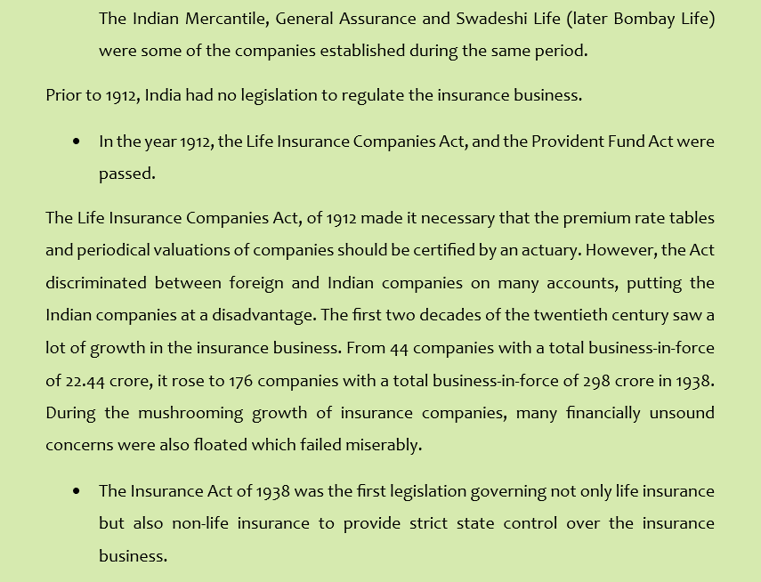 HISTORY OF LIFE INSURANCE IN INDIA