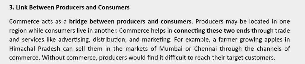 FEATURES OF COMMERCE