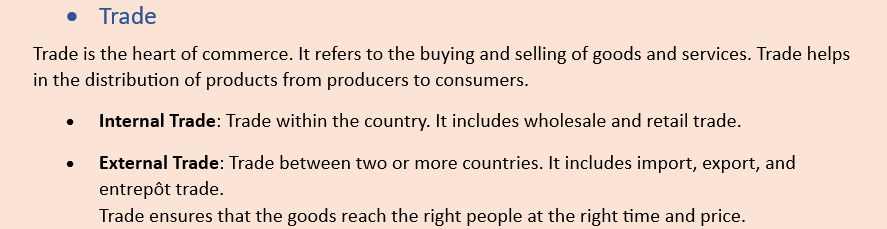 SCOPE OF COMMERCE