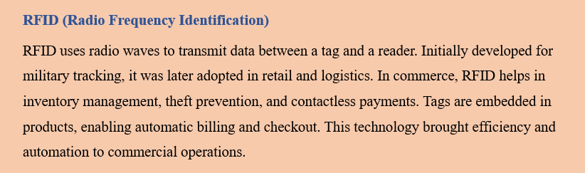 HISTORICAL BACKGROUND OF COMMERCE DISCIPLINE