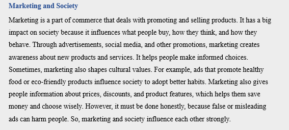 Correlation between Commerce and Social Studies